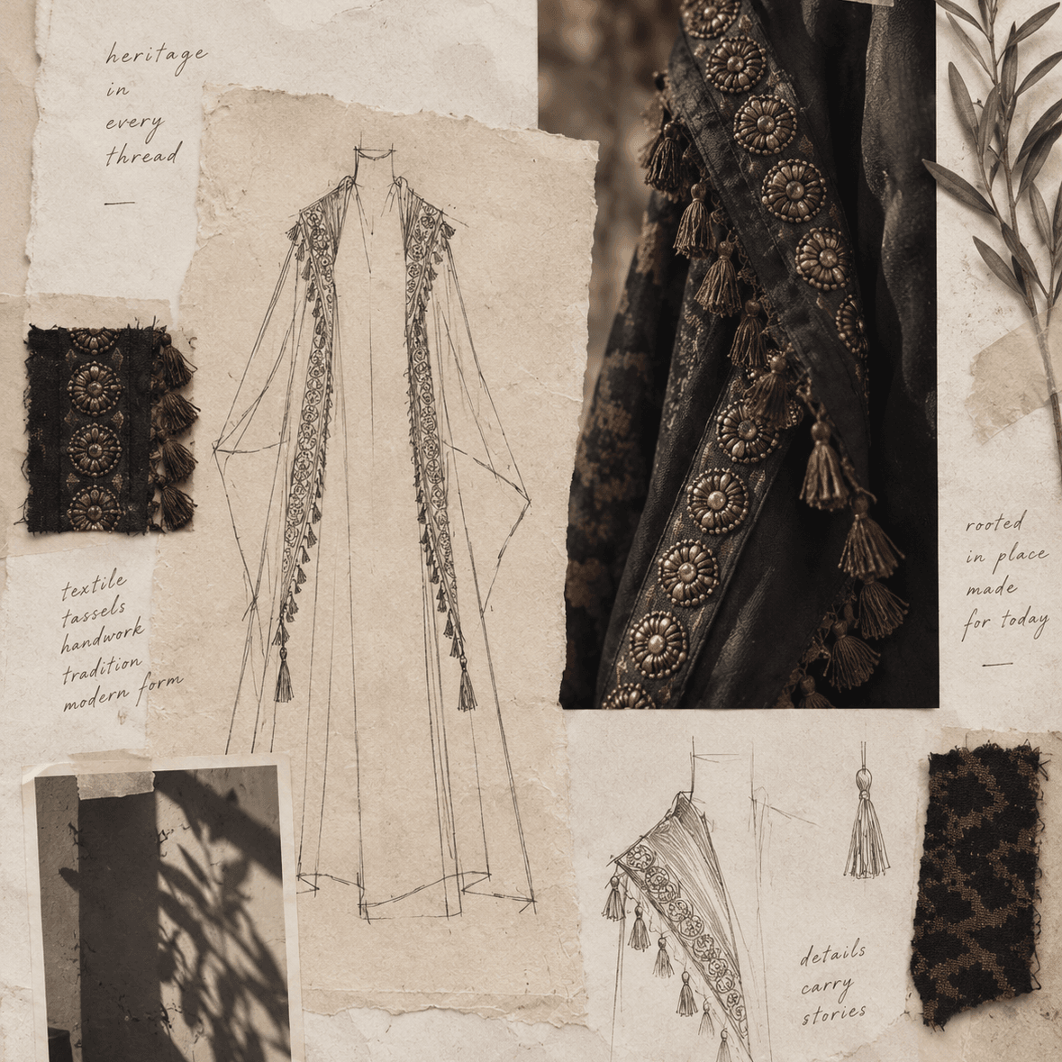 A Sataneh piece on the stand