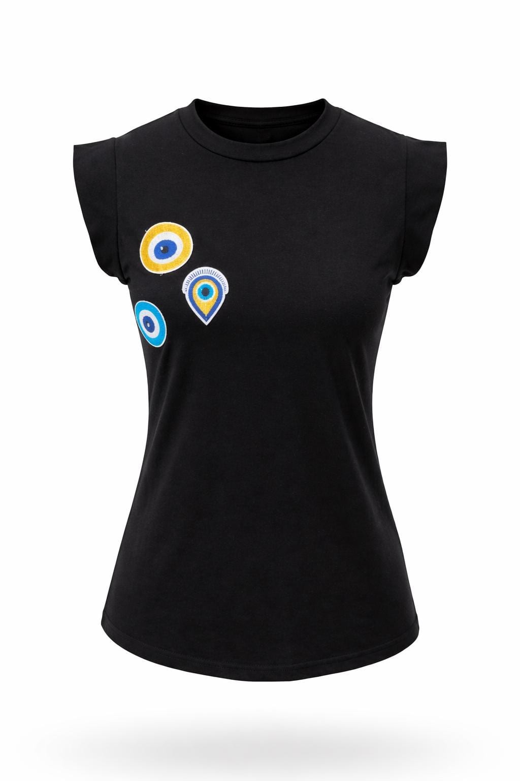 Black Evil Eye Shirt — 1