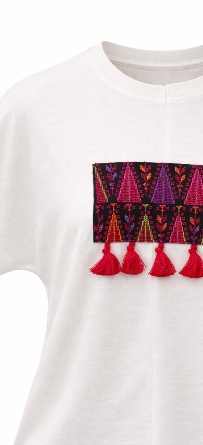 Handmade Palestinian Embroidery Shirt — 4