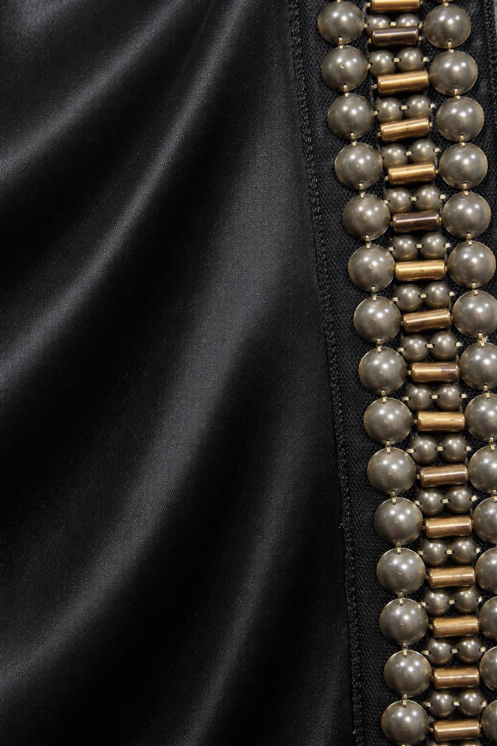 Luxury Black Bisht Abaya — 2