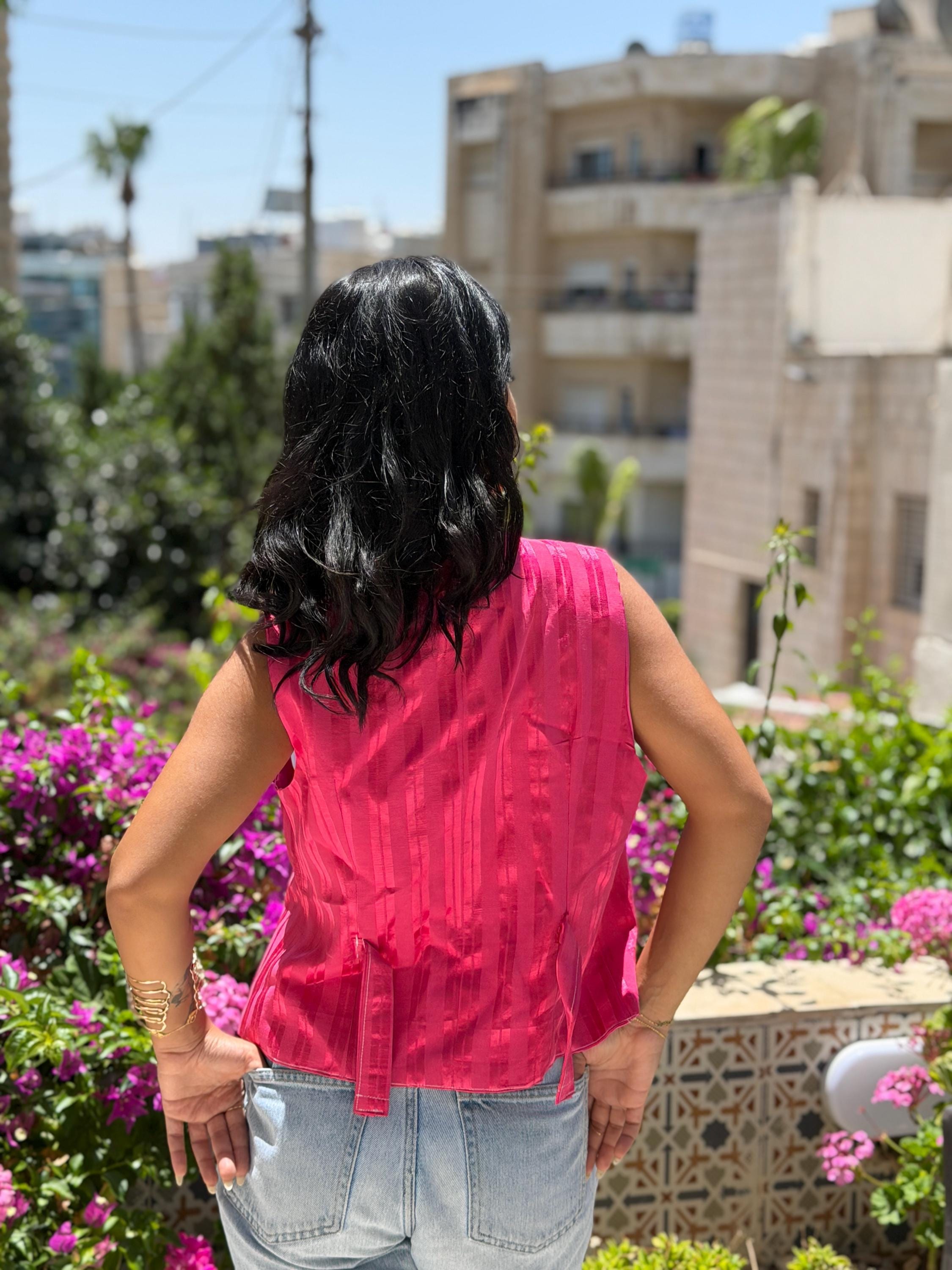 Pink Syrian Saya Vest — 6