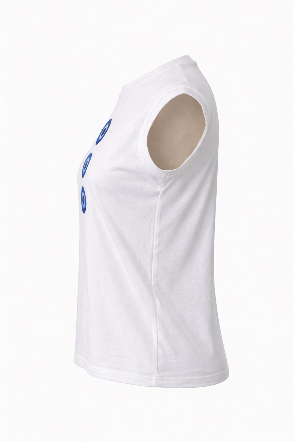 White Evil Eye Shirt — 4