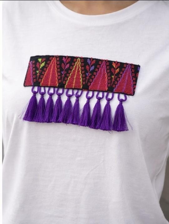 White Handmade Embroidered Shirt — 4
